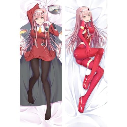 ZENGIA Japan Anime Dakimakura Darling in the Franxx Zero Two Hugging Body Pillow Case Pillow Cover