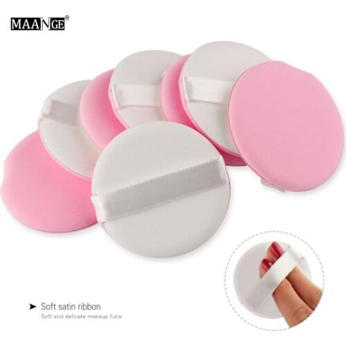 4/8Pcs Makeup Sponge Powder Puff Facial Sponges Soft Powder Puff Beauty Foundation Cosmetic Make-up Sponge Random Color