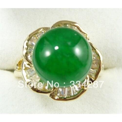 4 colors! ladys charm 12mm green/purple/red jades /black agates jade ring #7,8,9