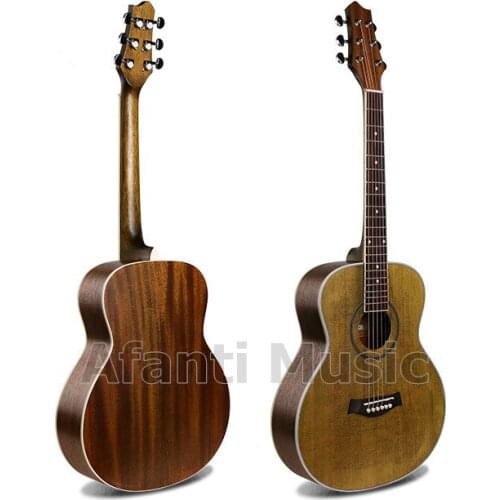 Afanti Music 36 inch Spruce top / Sapele Back & Sides Acoustic guitar (WY-023)