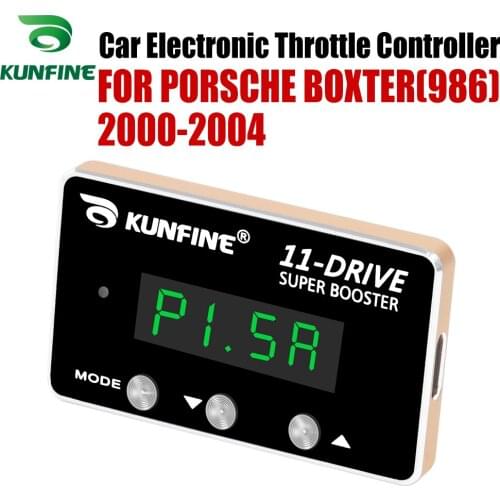 KUNFINE Car Electronic Throttle Controller Racing Accelerator Potent Booster For PORSCHE BOXTER(986) 2000-2004 Tuning Parts