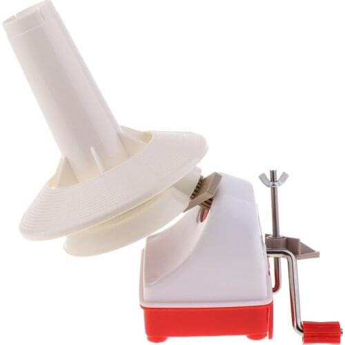 Large Jumbo Metal Yarn/Wool/String/Fiber Ball Winder Swift 17.6oz Manual