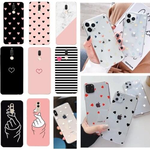 Case For Huawei Mate 20 Lite Pro Soft Silicone Ultra Thin TPU Flower Capa Cover For P30 P10 P40 P20 Lite P Smart Mate 10 Lite