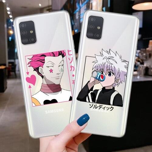 Hunter X Hunter Killua Zoldyck Anime Cover for Samsung A10 A20 A30 A40 A50 A70 A51 A71 A7 A9 A6 A8 Plus 2018 A21S S20 Plus Ultra