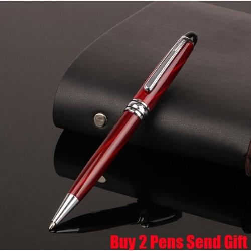 Hot Selling New Arrival Metal Ballpoint Pen Business Men Writing Pen Hot Selling School Student Pen Buy 2 Pens Send Gift