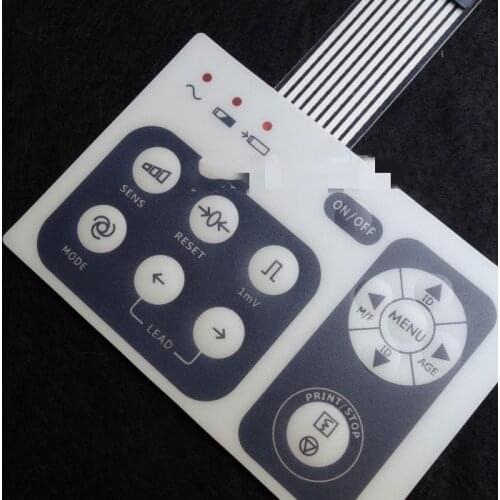 For EDAN Libang SE 300 300B 100 ECG Machine Button Membrane Switch Panel Motherboard Accessories Repair