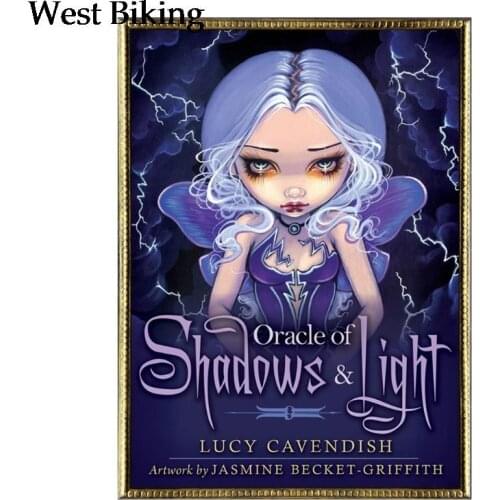 Oracle of Shadows and Light Full English Family Party Board Game 45 Cards Deck Tarot Divination Fate Cards
