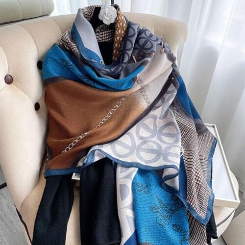 KOI LEAPING new Retro woman fashion printing long scarf Party shawl headscarf hot popular beach Sun protectiongift