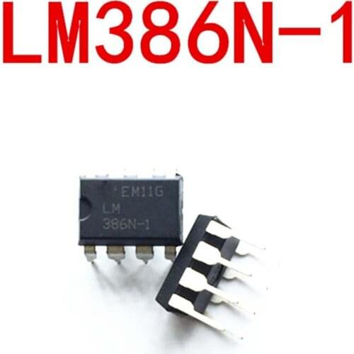 New 50PCS LM386N DIP8 LM386 DIP LM386N-1 LM386-1 Operational amplifier New original