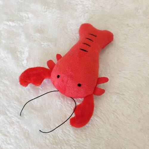 New Pet Dog Plush Voice Bite Resistant Dog Toy Crayfish Dog Stuff Puppy Chew Toy Toys for Dogs Interactive Dog Toys