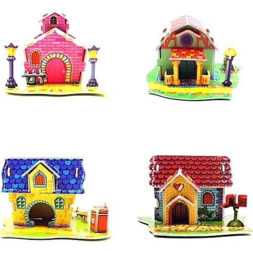 Montessori Educational Wooden Toys 3D Puzzle Jigsaw Hobby Cube Interesting Learning Creative Hobbies Wood Childrens Puzzles