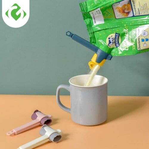 Snack Sealing Clip Plastic Fresh Keeping Sealer Clamp Food Saver Travel Kitchen Accessories Seal Food Storage Bag Clip GUANYAO