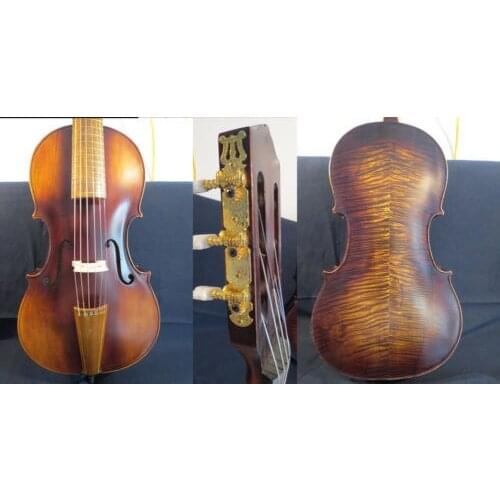 Rare Model 6 Strings 23"(1/4) SONG Maestro "arpeggione", powerful sound #12478