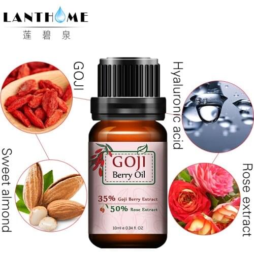 Super Anti Wrinkle Anti Aging Acid Goji Berry Essential Oil Rose Flavor Chinese Wolf Berry Anti-wrinkle Cream Skin Whitening Oil