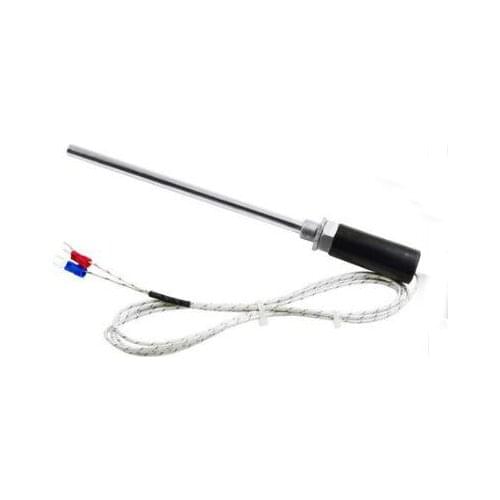 Free Shipping 2PC Thermocouple 2M-5M CU50 Temperature Sensor Thermal Resistance CU50 probe M12 7*100mm