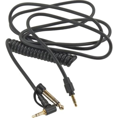 6.35mm Aux Stereo Audio Cable Extension Cord For Beats by Dr Dre Solo Studio Pro Detox Wireless Mixr Executive Pill Headphones