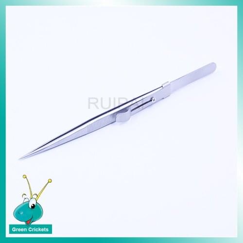 2pcs/lot High Quality Watch screws pick up tool Locked Stainless Steel Tweezer Watch tool for watchmaker