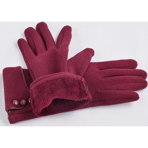 Women Touch Screen Winter Gloves Autumn Warm Gloves Wrist Mittens Driving Ski Windproof Glove Luvas Guantes Handschoenen