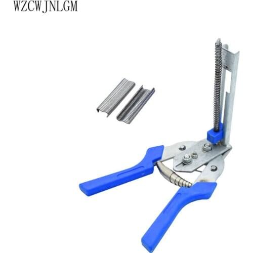 Poultry cage clamp installation M nail fastening pliers chicken rabbit mink fox bird cage dog pliers installation 2pcs