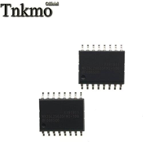 5PCS MX25L25635FMI-10G SOP-16 MX25L25635FMI SOP16 MX25L25635F MX25L25635 25L25635F 256MB serial flash chip New and original