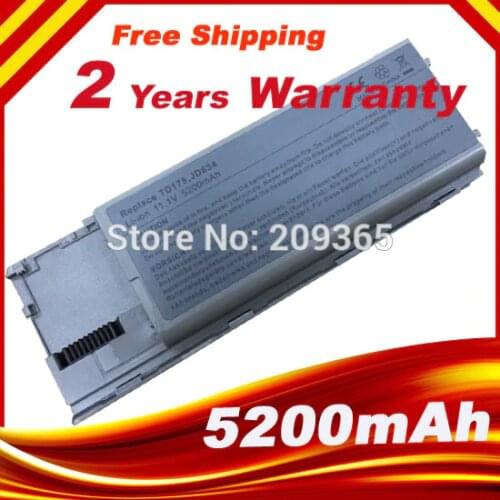 Laptop Battery For Dell Latitude D620 D630 D630c Precision M2300 Latitude D630 UD088 TG226 TD175 PC764 FG442 KD492
