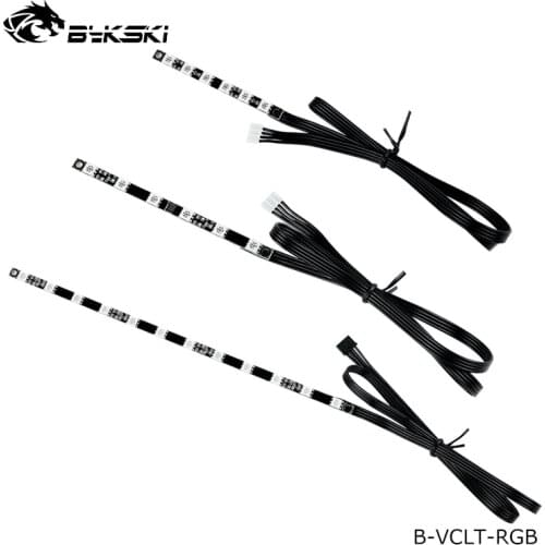 Bykski 12V 4PIN GPU CPU Water Block Replace LED Light Strip RGB Light 70mm 100mm,150mm,200mm ,B-VCLT-RGB