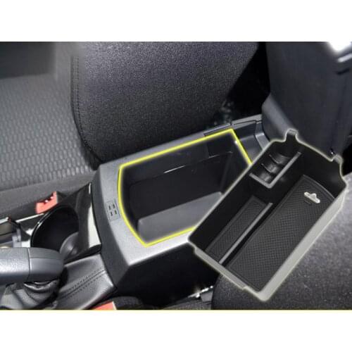 Car Central Armrest Storage Box Console Arm Rest Tray Holder Case Palle decoration car Accessories for Citroen C4L