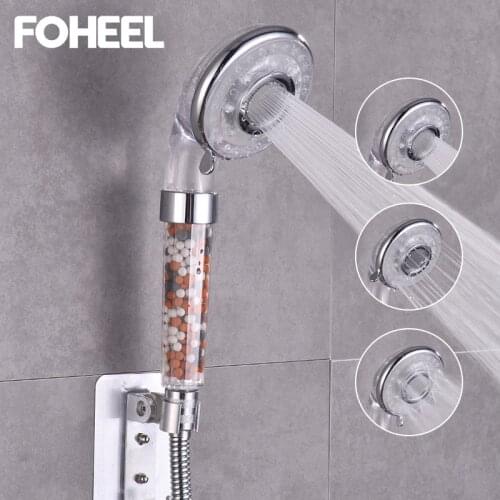 FOHEEL Handheld Shower Head High Pressure Water Saving Shower Heads 3 Modes Water Adjustable Best Gifts