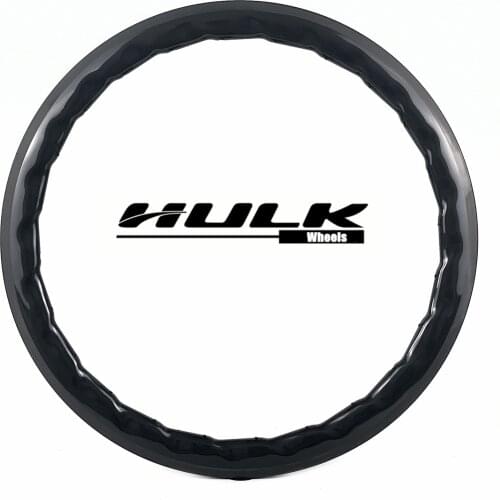 HULKWHEELS BWS Road Carbon Wheel rim 50mm Depth 27mm Width Bicycle rim carbon rim clincher tubeless tubular bicycle rim 24 Holes