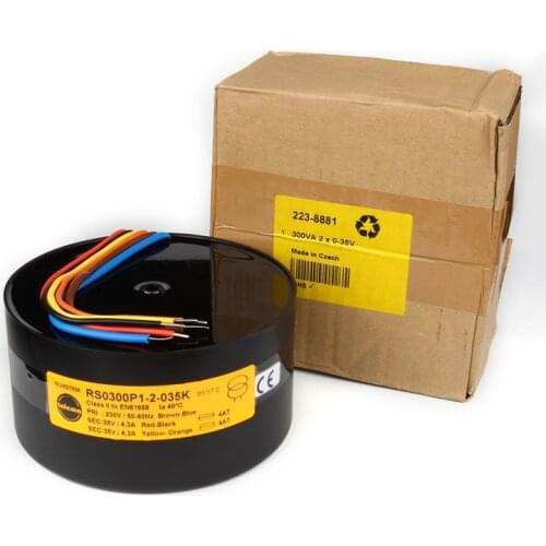 Import Talema 300W Dual 25V Dual 35V Sealed Toroidal Transformer Fever Ring 300VA