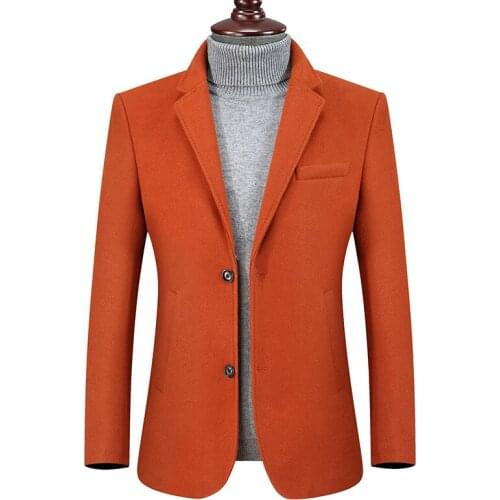 New plus size 8XL 7XL 6XL Wool Men Suits Tailor Made Luxury Fashion Smart Casual Suits For Men Bespoke Fashion Suit Jacket