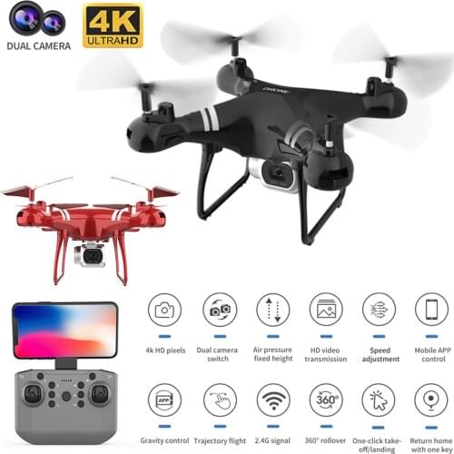 NYR Quadcopter New Arrival Ky101d Drone Quadcopter With 4k Anti-Shake Head Hd Camera Professional Mini Drone Toy