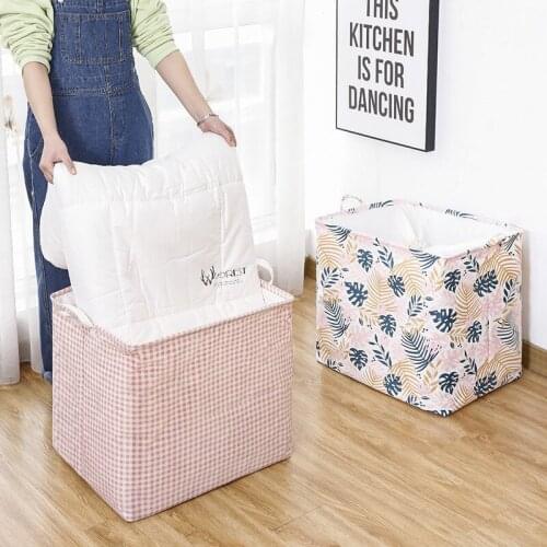 NEW Folding Organizer Waterproof Portable Clothes Storage Bag Closet Organizer For Pillow Quilt Blanket Quilt Bag Organizer