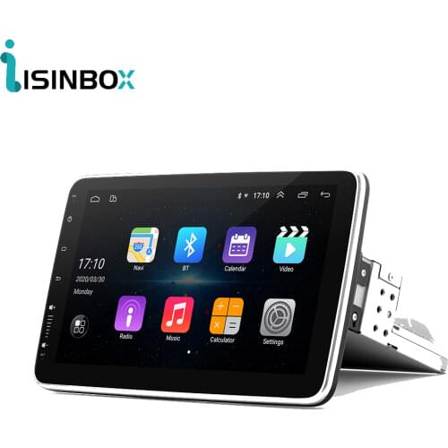 1Din Android Car Multimedia Player WiFi 10inch Rotatable Touch Screen Car Auto Radio Real 2+32G Universal Car MP5 Player