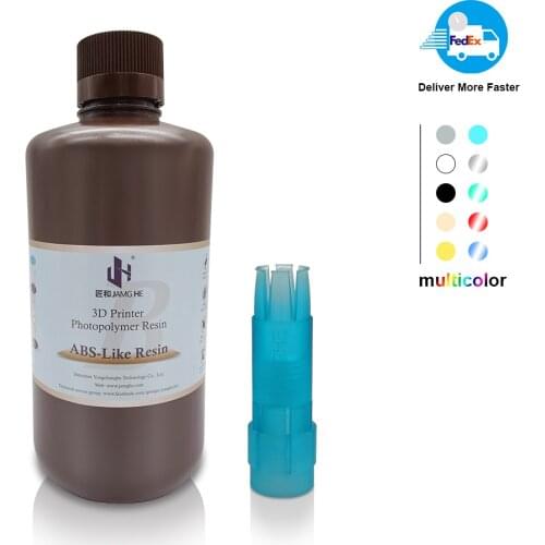 Jamghe Abs Like Multicolor Resin 3D Printer For Nova3D Printer Resin Bundle 3D Filament Resin Liquid Uv 3DPrinting Materials