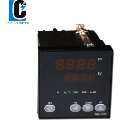 Industrial Usage digital PID temperature controller with alarm R8-700, 72*72mm SSR or relay output LeiChuang TEC new