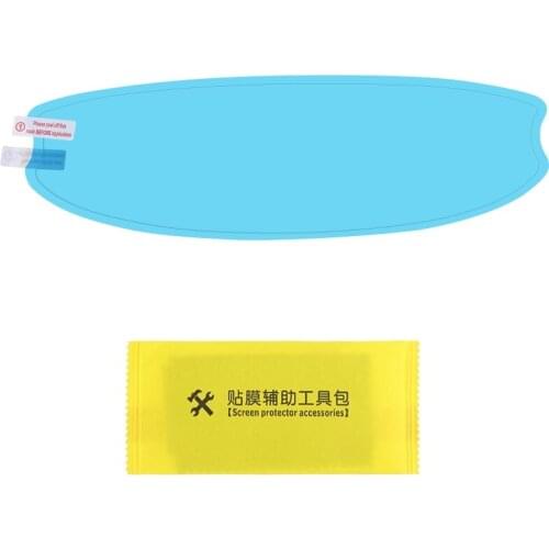 Motorcycle Anti-Fog Lens Stickers Waterproof Rainproof Clear Patch Film Protective Sun Visor Screen Shield for K3 K4 AX8 MT