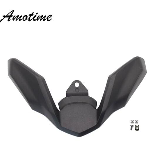 R1200GS R1250GS Front Fender Motorcycle Parts Beak Exension Wheel Cover Cowl Black For BMW R1200 GS LC 2018 2019 / R1250 GS 2019