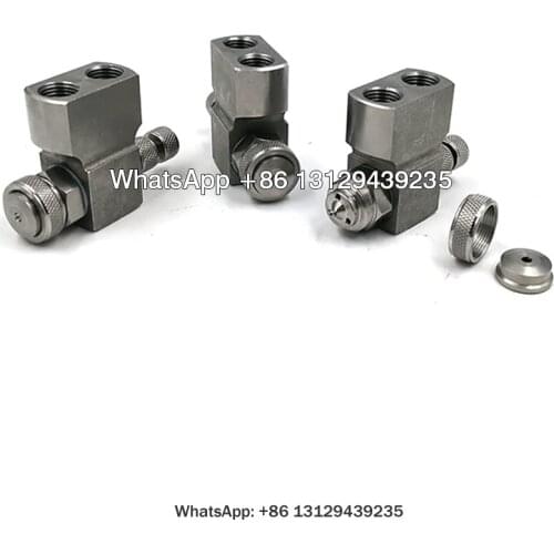 Stainless Steel Top-Inlet Type Adjustable Air Atomizing Spray Nozzle,Air Misting Spray Nozzle,Water Misting Spray Nozzle