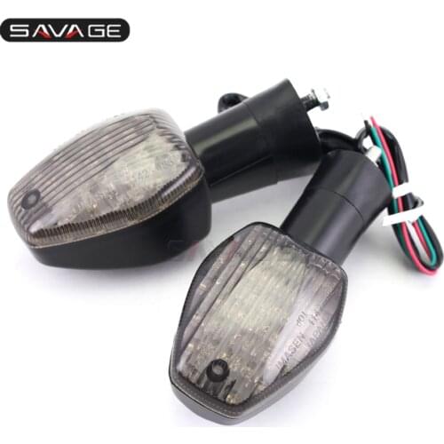 LED Turn Signal Light For HONDA CB400 600 900 CB 1300 1000 VTR 250 XL700 CBF RC51 Motorcycle Accessories Indicator Lamp Flashing