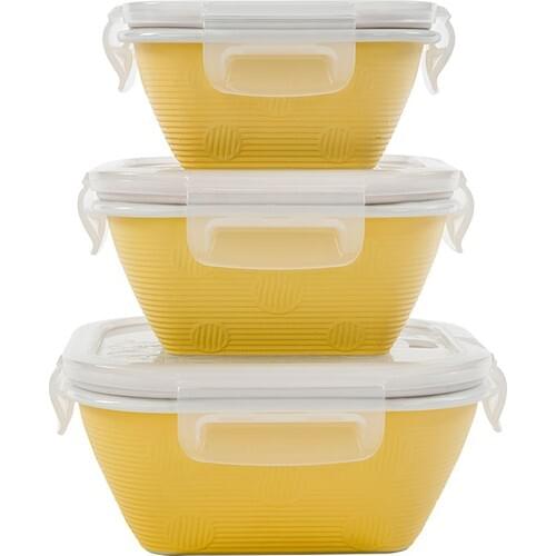 Vitale Yellow Storage Container
