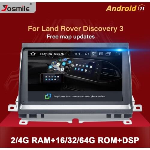 1 Din Android 11 Car Multimedia Player GPS For Land Rover Discovery 3 LR3 L319 2004~2009 Radio Stereo Navigation AudioHead unit