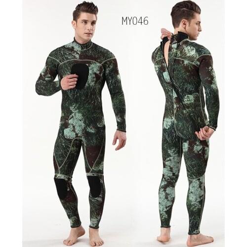 3MM One Piece Professional Swim Wetsuits Mens Diving Suit Split Scuba Snorkel Swimsuit Spearfishing Surfing Jumpsuit Equipment