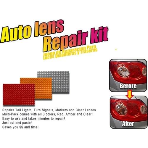 Auto Lens Tail Light Repair Kit Car Lights Crack Auto High Strength Lens Repair Film Multi-Pack Headlight Taillight Repair Tools