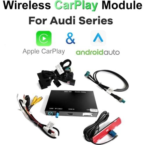 Wireless Apple Carplay Module for Audi Q3 Q5 Q7 A3 A4 A5 A6 C7 A7 A8 S5 S7 MMI 3G Android Auto Decoder Video Interface