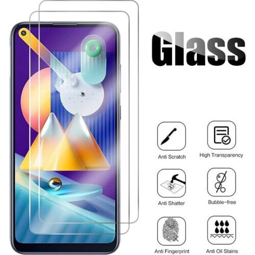 For Samsung Galaxy A50s A51 A60 A70 A70s A71 A80 A90 5G M51 M31s A11 A21 Screen Protective Tempered Glass Protector Cover Film