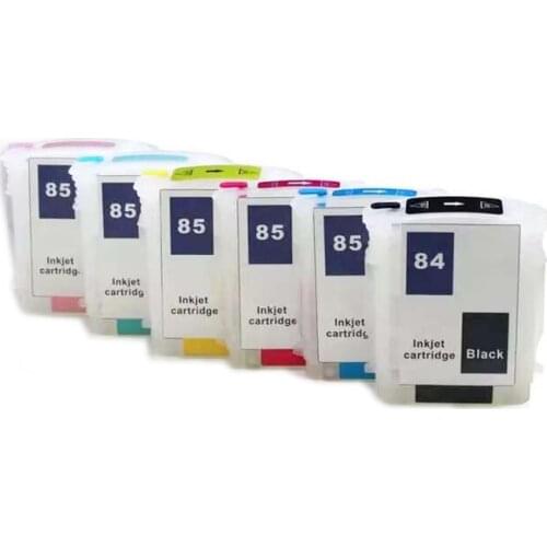 Einkshop Refillable ink cartridge replacement for HP 84 85 for Designjet 130 130gp 130nr 30 30gp 30n 90 90gp 90r printer