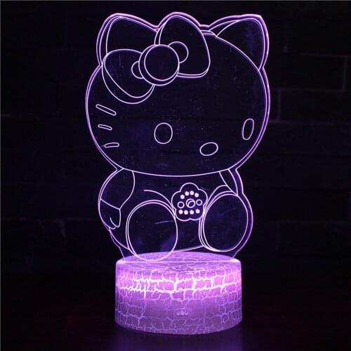 For Kids Toys Gift 3d Night Light Modeling Lamp USB Interface Birthday Gift LED 118