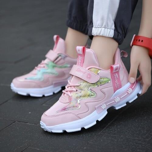 Girls Sneakers 2021 Autumn New Kids Shoes For Girl Children Shoes For Walk Fashion Casual Sneaker Running Shoes