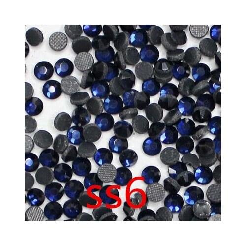Montana SS61.9-2.0mm,1440pcs/Bag DMC HotFix FlatBack Rhinestones,Hot Fix glitters iron-on garment clothing crystal stone